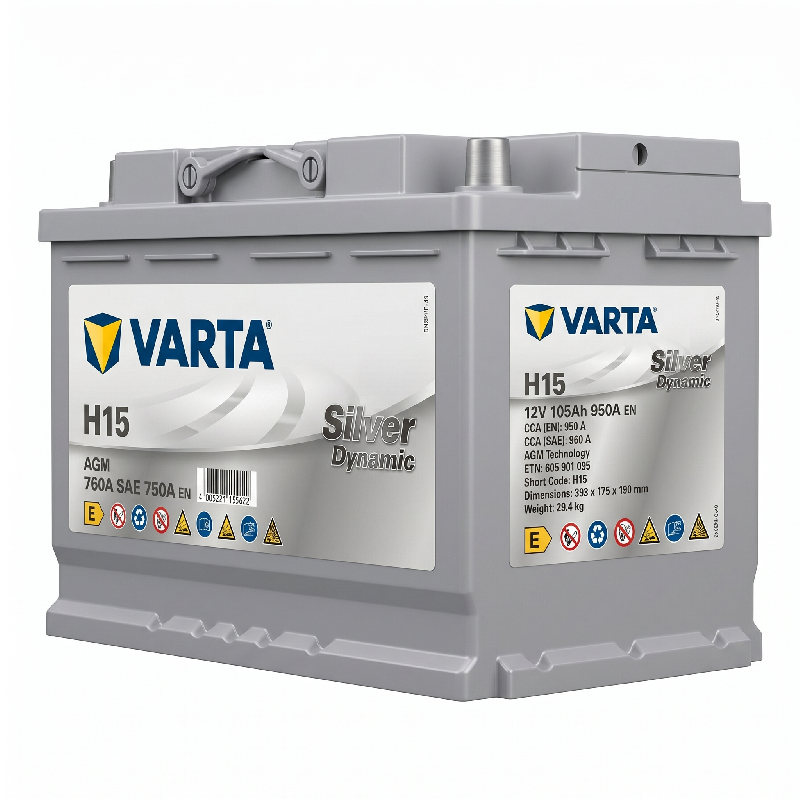 105 Ah AGM Varta Akü - Görsel 3