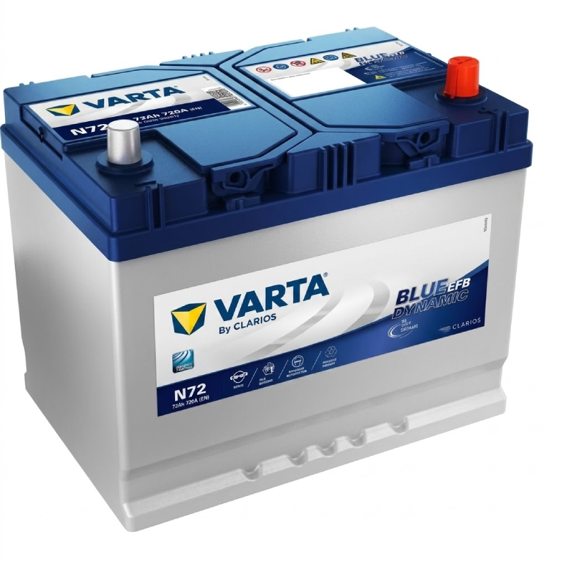 72 EFB Varta Yüksek Akü - Görsel 3