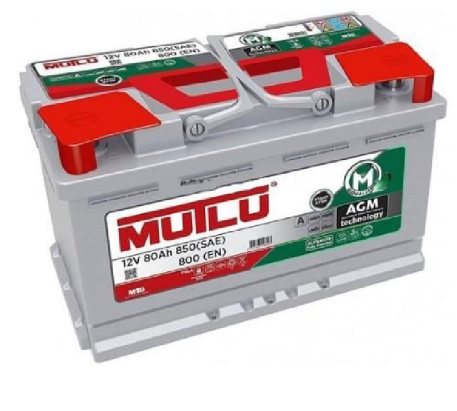 80 Agm Mutlu Akü - Görsel 2